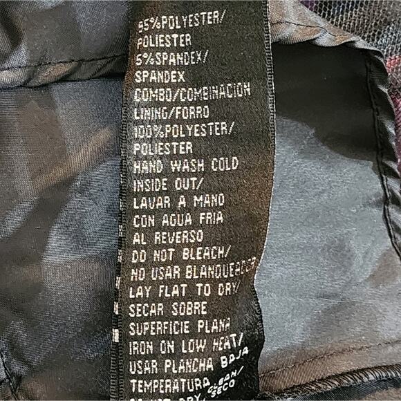 SL FASHIONS black and floral Midi party dress plus size 24 3X - Picture 6 of 8